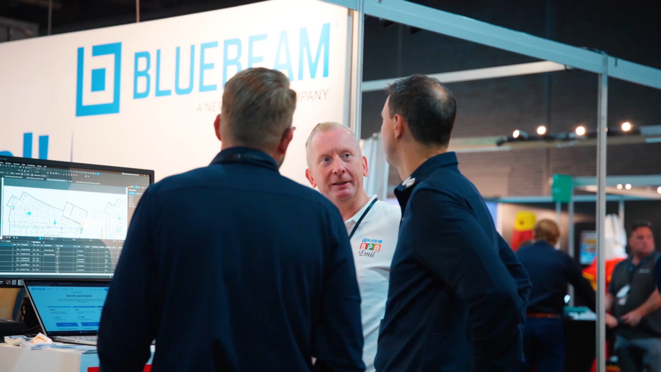 BPA en Bluebeam in gesprek met klanten op de beurs